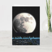 Carte de voeux de Bella Luna de La (Dos)