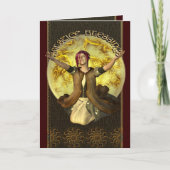 Carte de voeux de bénédictions de solstice (Devant)