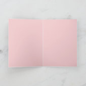 Carte de vœux de bienvenue pour bébé  (Intérieur)