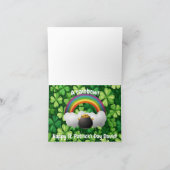 Carte de vœux de blague de "Saint-Patrick" pour en (Intérieur)