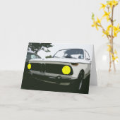 Carte de voeux de BMW (Fleur jaune)