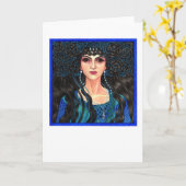 Carte de voeux de Boann (Fleur jaune)