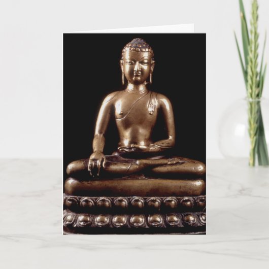 CARTE DE VOEUX DE BOUDDHA (Devant)