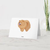 carte de voeux de bouffe de bouffe (Dos)