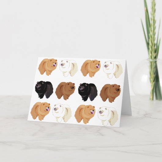 carte de voeux de bouffe de bouffe (Devant)