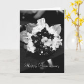 Carte de voeux de bouquet de mariage (Fleur jaune)