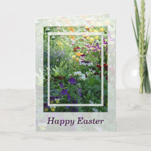 Carte de voeux de bouquet de Pâques par Janz