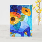Carte de voeux de Brendan Loughlin (Fleur jaune)