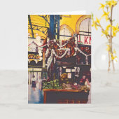 Carte de vœux de Budapest pour le brunch (Fleur jaune)