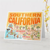 Carte de voeux de Californie du Sud (Fleur jaune)