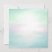 Carte de voeux de calligraphie islamique (en blanc (Dos)