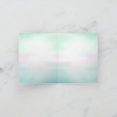 Carte de voeux de calligraphie islamique (vide à l (Intérieur)