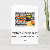 Carte de voeux de campagne d'Ormsby (blanc à (Dos)