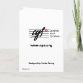 Carte de voeux de Carmen (Dos)