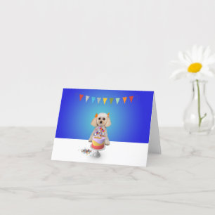 Carte de vœux de célébration - Intérieur vierge