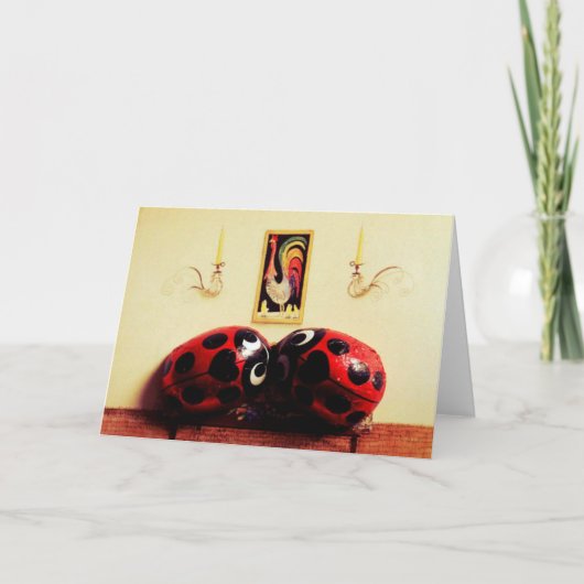 Carte de voeux de célébration mignonne de (Devant)
