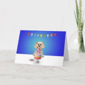 Carte de vœux de célébration - Vierge à l'intérieu (Devant)