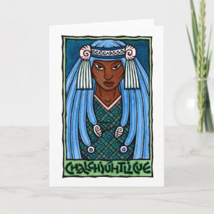 Carte de voeux de Chalchiuhtlicue