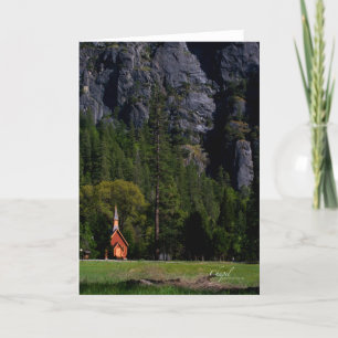 Carte de voeux de chapelle