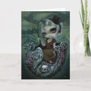 Carte de voeux "de char de cirque"