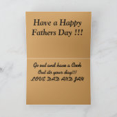 Carte de voeux de chariot de station de 55 nomades (Intérieur)