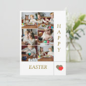 Carte de voeux de charme - Célébrer Pâques (Debout devant)