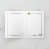 Carte de voeux de chat Purse (Intérieur)