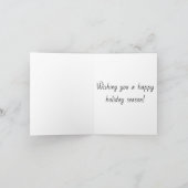 Carte de vœux de cheval (Intérieur)