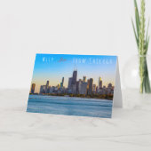 Carte de voeux de Chicago (Devant)
