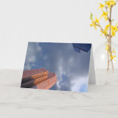 Carte de voeux de Chicago Sureal (Fleur jaune)