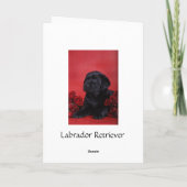 Carte de voeux de Chien Chien Chien Chien Noir du  (Dos)