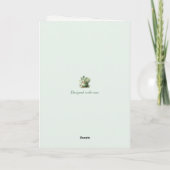 Carte de vœux de chien pour la Saint-Patrick – Cha (Dos)
