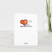 Carte de vœux de Chrismukkah pour peintre (Dos)