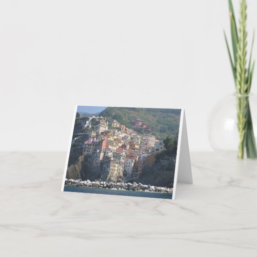 Carte de voeux de Cinque Terre (Devant)