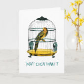 Carte de voeux de citation de perroquet (Fleur jaune)