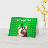 Carte de voeux de clou de girofle de Jour de la (Fleur jaune)