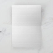 Carte de voeux de colibri Violet (Intérieur)