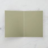 Carte de vœux de conception d'art de chat (Intérieur)