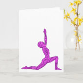 Carte de voeux de conception de Mehndi de (Fleur jaune)