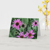 Carte de voeux de Coneflowers (Fleur jaune)