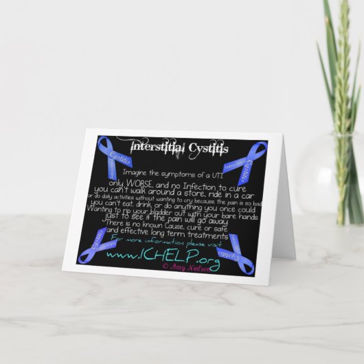 Carte de voeux de conscience d'IC 1 (Devant)