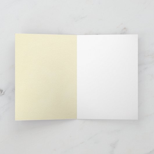 Carte de vœux de couture de courtepointe de loisir (Intérieur)