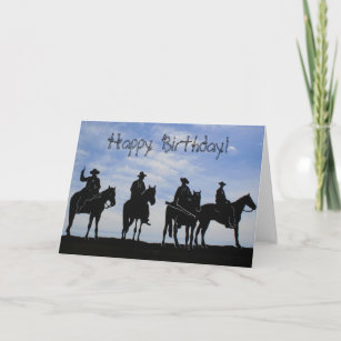 Cadeaux Joyeux Anniversaire Cowboy Zazzle Be