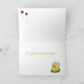 Carte de voeux de CuddleCreek® SunnyDuck (Intérieur)