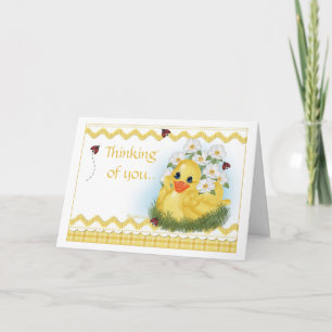Carte de voeux de CuddleCreek® SunnyDuck