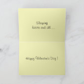 Carte de voeux de ~ de Dals de Saint-Valentin (Intérieur)