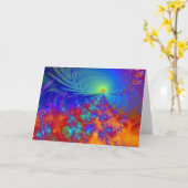 Carte de voeux de ~ "de lumières du nord numéro (Fleur jaune)