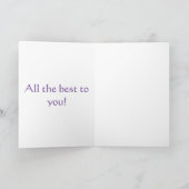 Carte de voeux de déesse de lune (Intérieur)