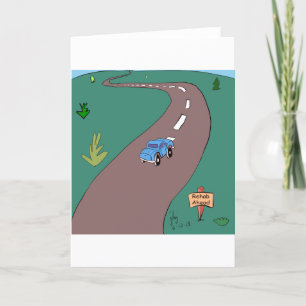 Carte de voeux de désintoxication