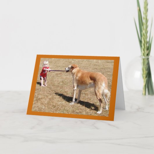 Carte de voeux de détermination (Devant)